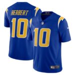 Justin Herbert Los Angeles Chargers Nike Vapor Limited Jersey - Royal- 49Native