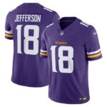 Justin Jefferson Minnesota Vikings Nike Vapor F.U.S.E. Limited Jersey - Purple- 49Native