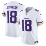 Justin Jefferson Minnesota Vikings Nike Vapor F.U.S.E. Limited Jersey - White- 49Native