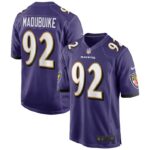 Justin Madubuike Baltimore Ravens Nike Game Player Jersey - Purple- 49Native