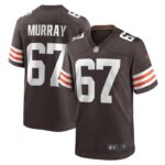 Justin Murray Cleveland Browns Nike Team Game Jersey -  Brown- 49Native