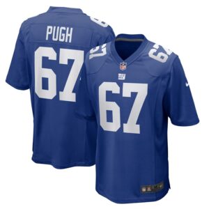 Justin Pugh New York Giants Nike  Game Jersey -  Royal- 49Native