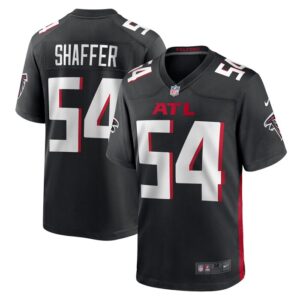 Justin Shaffer Atlanta Falcons Nike  Game Jersey -  Black- 49Native