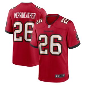Kaevon Merriweather Tampa Bay Buccaneers Nike  Game Jersey -  Red- 49Native