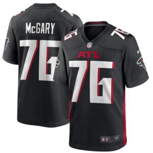 Kaleb McGary Atlanta Falcons Nike Game Jersey - Black- 49Native