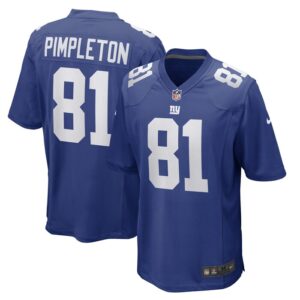 Kalil Pimpleton New York Giants Nike Game Player Jersey - Royal- 49Native