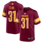 Kamren Curl Washington Commanders Nike Player Game Jersey - Burgundy- 49Native