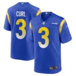 Kamren Curl Los Angeles Rams Nike  Game Jersey -  Royal- 49Native