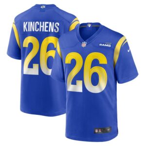 Kamren Kinchens Los Angeles Rams Nike Team Game Jersey -  Royal- 49Native