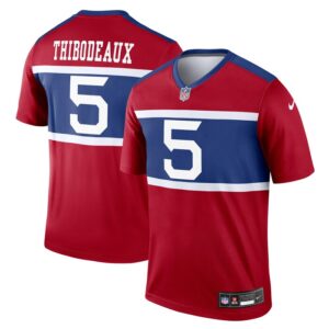 Kayvon Thibodeaux New York Giants Nike Alternate Legend Player Jersey - Century Red- 49Native