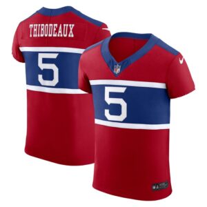 Kayvon Thibodeaux New York Giants Nike Alternate Vapor F.U.S.E. Elite Player Jersey - Century Red- 49Native