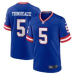 Kayvon Thibodeaux New York Giants Nike Classic Player Game Jersey - Royal- 49Native