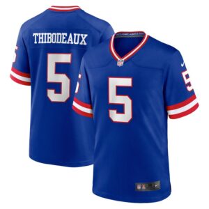 Kayvon Thibodeaux New York Giants Nike Classic Player Game Jersey - Royal- 49Native