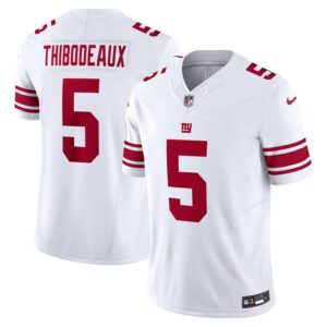 Kayvon Thibodeaux New York Giants Nike Vapor F.U.S.E. Limited Jersey - White- 49Native