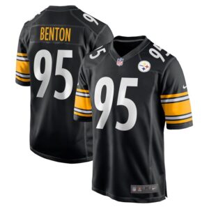 Keeanu Benton Pittsburgh Steelers Nike Team Game Jersey -  Black- 49Native