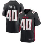 Keith Smith Atlanta Falcons Nike Game Jersey - Black- 49Native