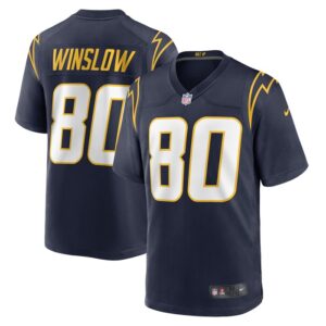 Kellen Winslow Los Angeles Chargers Nike Retired Player Jersey - Navy- 49Native