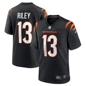 Ken Riley Cincinnati Bengals Nike Retired Player Game Jersey - Black- 49Native