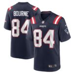 Kendrick Bourne New England Patriots Nike Game Jersey - Navy- 49Native