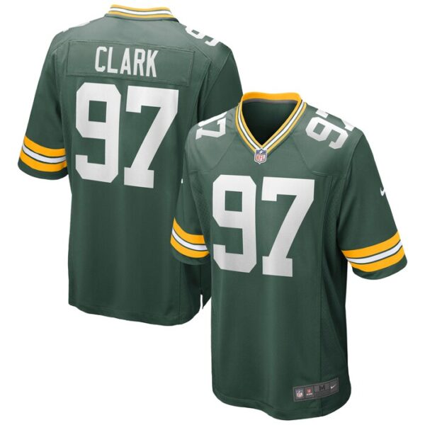 Kenny Clark Green Bay Packers Nike Game Jersey - Green- 49Native