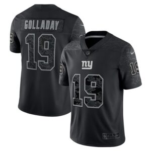 Kenny Golladay New York Giants Nike RFLCTV Limited Jersey - Black- 49Native