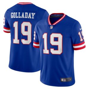 Kenny Golladay New York Giants Nike Classic Vapor Limited Player Jersey - Royal- 49Native
