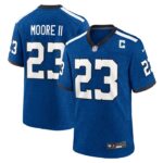 Kenny Moore II Indianapolis Colts Nike Indiana Nights Alternate Game Jersey - Royal- 49Native