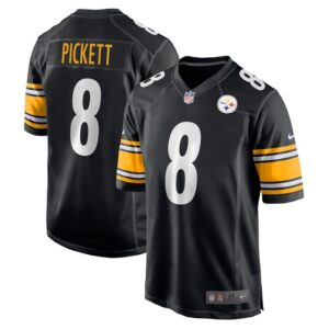 Kenny Pickett Pittsburgh Steelers Nike Player Game Jersey - Black- 49Native