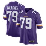 Kenny Willekes Minnesota Vikings Nike Game Jersey - Purple- 49Native