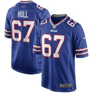 Kent Hull Buffalo Bills Nike Game Retired Player Jersey - Royal- 49Native