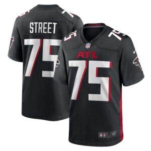 Kentavius Street Atlanta Falcons Nike  Game Jersey -  Black- 49Native