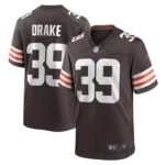 Kenyan Drake Cleveland Browns Nike  Game Jersey -  Brown- 49Native