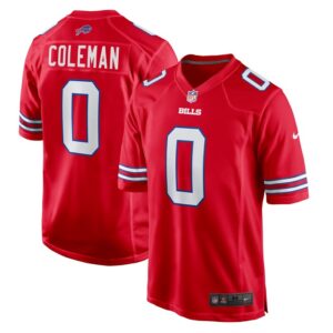 Keon Coleman Buffalo Bills Nike Alternate Game Jersey -  Red- 49Native