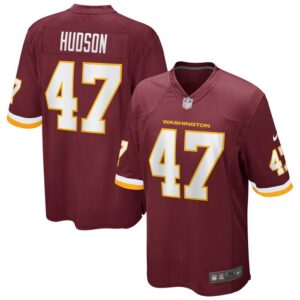 Khaleke Hudson Washington Football Team Nike Game Player Jersey - Burgundy- 49Native