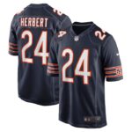 Khalil Herbert Chicago Bears Nike Game Jersey - Navy- 49Native