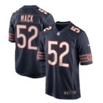 Khalil Mack Chicago Bears Nike Game Player Jersey - Navy- 49Native