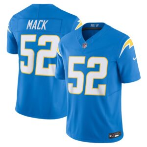 Khalil Mack Los Angeles Chargers Nike Vapor F.U.S.E. Limited Jersey - Powder Blue- 49Native