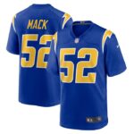 Khalil Mack Los Angeles Chargers Nike Alternate Game Jersey - Royal- 49Native
