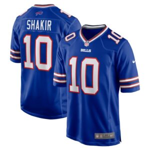 Khalil Shakir Buffalo Bills Nike Game Jersey - Royal- 49Native