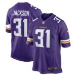 Khyree Jackson Minnesota Vikings Nike Game Jersey -  Purple- 49Native
