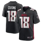 Kirk Cousins Atlanta Falcons Nike Game Player Jersey - Black- 49Native