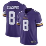 Kirk Cousins Minnesota Vikings Nike Vapor Untouchable Limited Jersey - Purple- 49Native