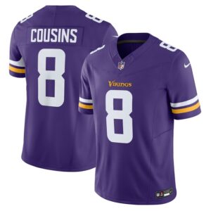 Kirk Cousins Minnesota Vikings Nike Vapor F.U.S.E. Limited Jersey - Purple- 49Native
