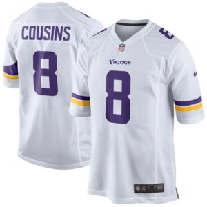 Kirk Cousins Minnesota Vikings Nike Game Jersey - White- 49Native