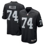 Kolton Miller Las Vegas Raiders Nike Game Jersey - Black- 49Native