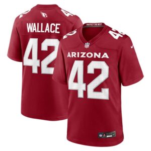 K'Von Wallace Arizona Cardinals Nike Team Game Jersey -  Cardinal- 49Native
