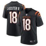 Kwamie Lassiter II Cincinnati Bengals Nike Game Player Jersey - Black- 49Native