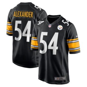 Kwon Alexander Pittsburgh Steelers Nike  Game Jersey -  Black- 49Native