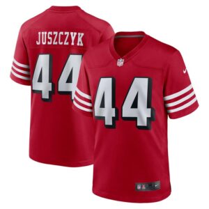 Kyle Juszczyk San Francisco 49ers Nike Alternate Game Jersey - Scarlet- 49Native