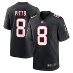 Kyle Pitts Atlanta Falcons Nike Player Game Jersey - Black- 49Native